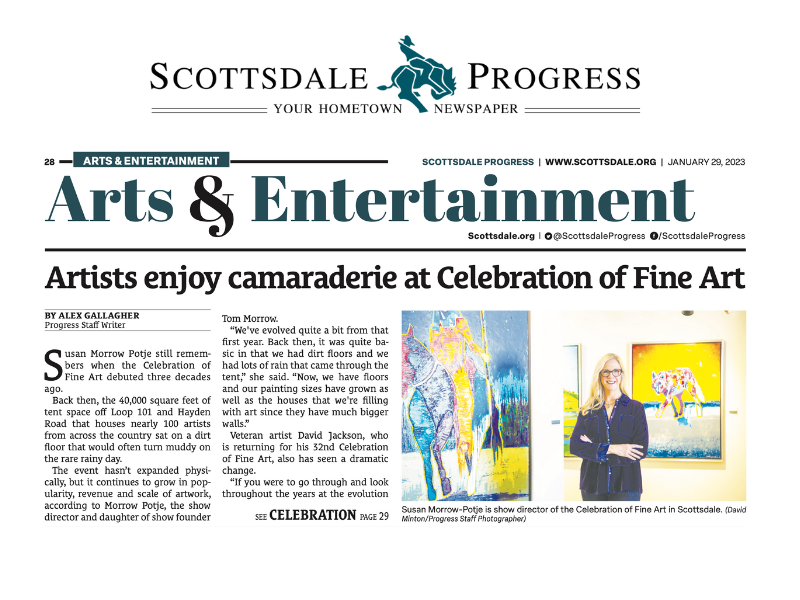 scottsdale progress at the celebration of fine art