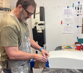 Troy Axelrod at work
