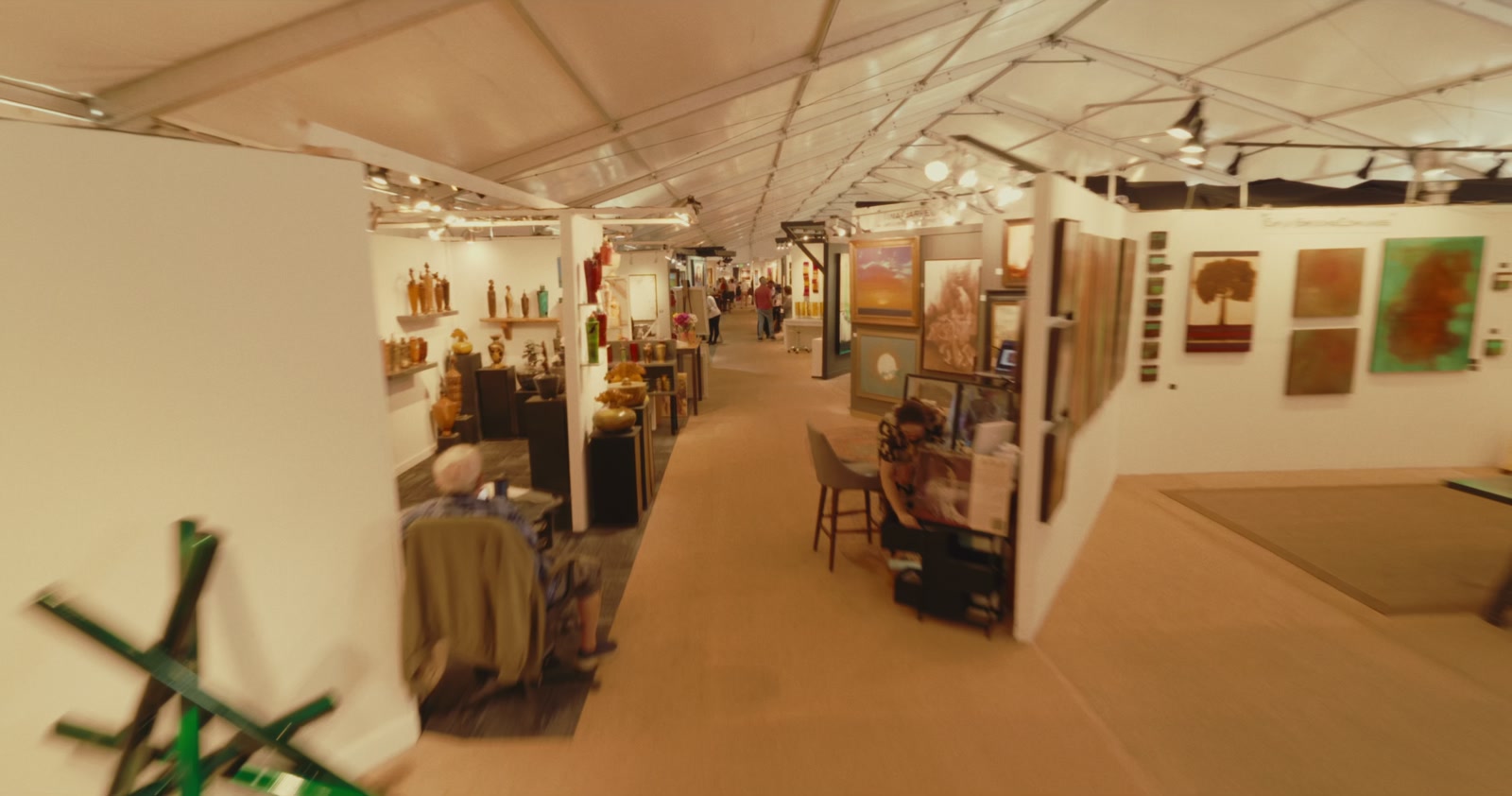 A glimpse inside Celebration of Fine Art